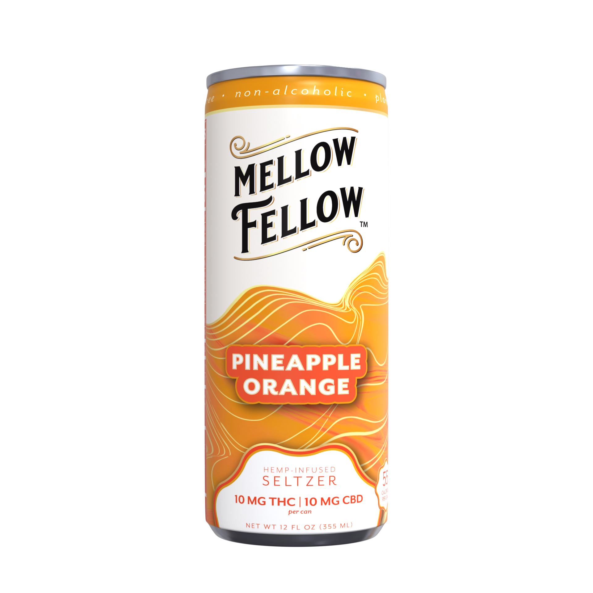 Mellow Fellow Pineapple Orange can